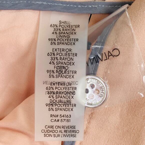 Calvin Klein Slim-Fit Ankle Pants Size 2P - Picture 14 of 15